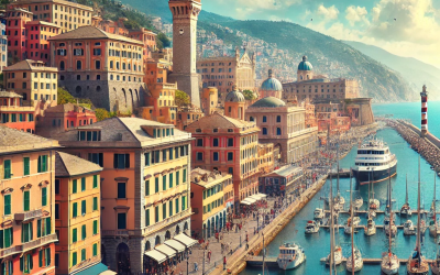 Gary and Anna took a 7-day cruise from Genoa Italy to Barcelona through the Mediterranean — August 30, 2024